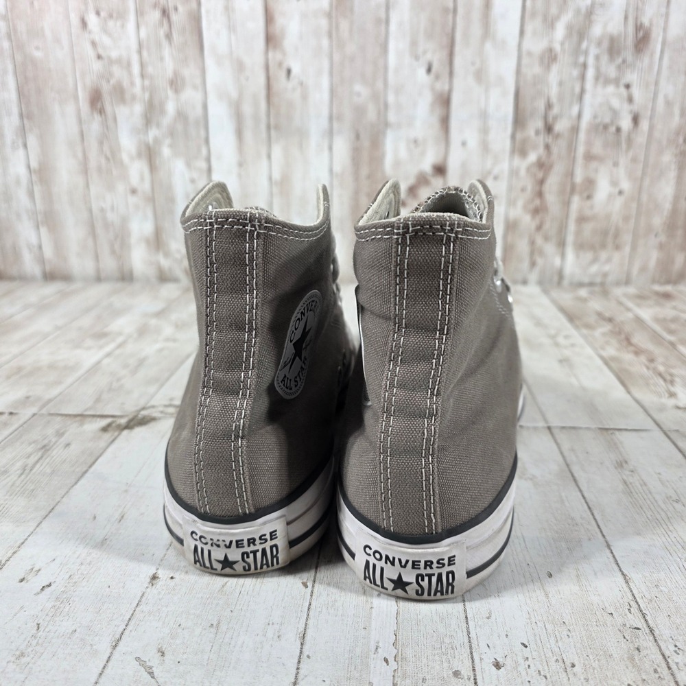 Converse Chuck Taylor All Star High Top Grey Canvas Sneakers A08581F Womens 7 - Picture 5 of 8